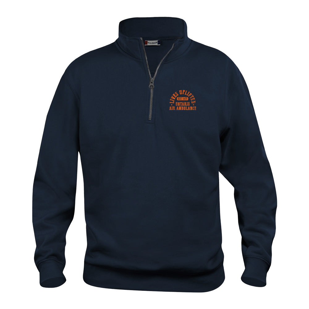 Air Ambulance Unisex Half Zip - Navy