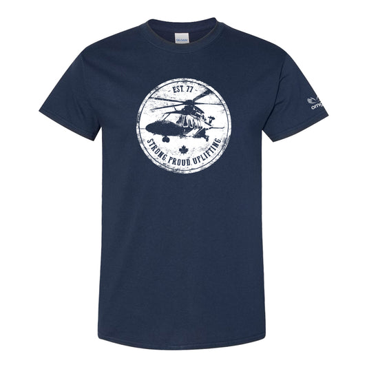 Unisex cotton T-shirt - Helicopter
