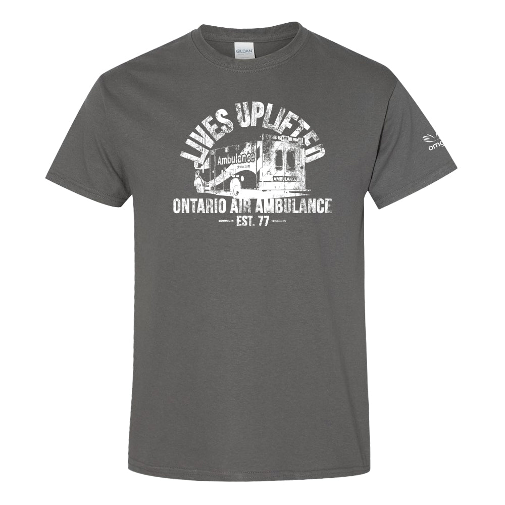Unisex Cotton T-Shirt - Ambulance Print