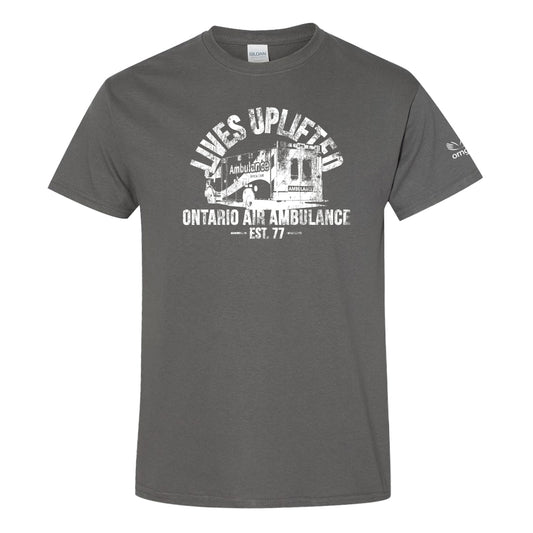Unisex Cotton T-Shirt - Ambulance Print