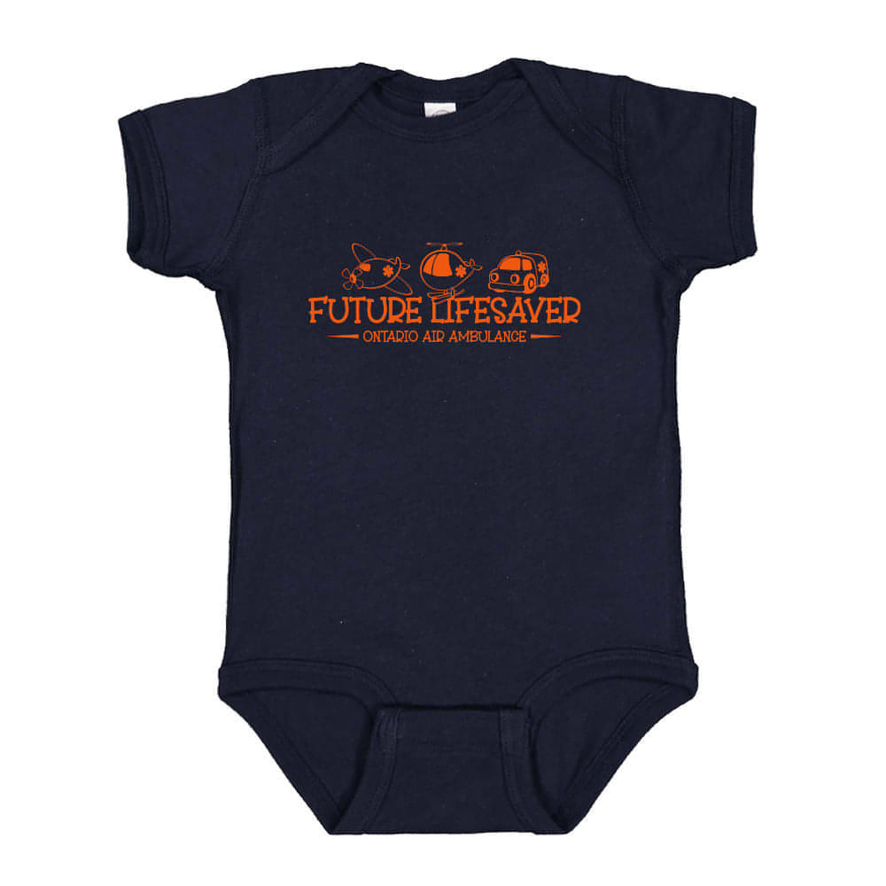 Future Lifesaver Onesie - Navy