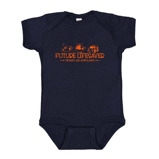 Future Lifesaver Onesie - Navy